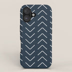 Mudcloth II (Annapolis Blue) iPhone Case Gallery Image 1