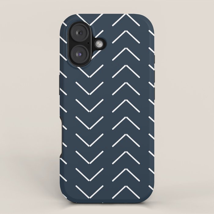 Mudcloth II (Annapolis Blue) iPhone Case Gallery Image 1