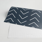 Mudcloth II (Annapolis Blue) Wrapping Paper Gallery Image 2