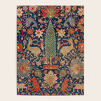 17th Century Persian Rug Print with Animals Poster Gallery Image 4