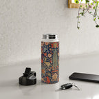 17th Century Persian Rug Print with Animals Water Bottle Gallery Image 4