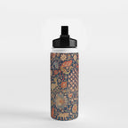 17th Century Persian Rug Print with Animals Water Bottle Gallery Image 2
