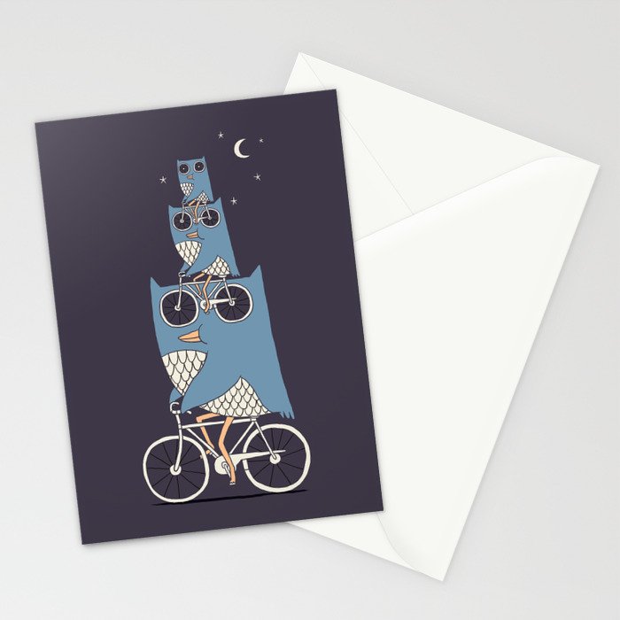 Night Rider Stationery Card Gallery Image 2