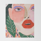 Garden Muse Throw Blanket Gallery Image 2