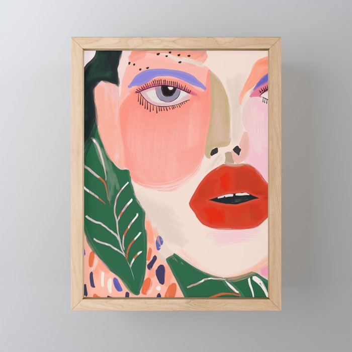Garden Muse Mini Art Print Gallery Image 1