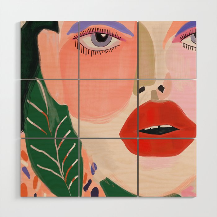 Garden Muse Wood Wall Art Gallery Image 1