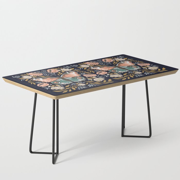 William Morris Butterfly - Midnight Garden Coffee Table Gallery Image 1