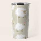 Herd of sheep Travel Mug Gallery Image 1