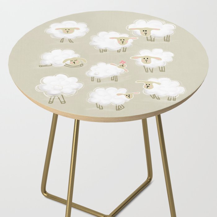 Herd of sheep Side Table Gallery Image 2