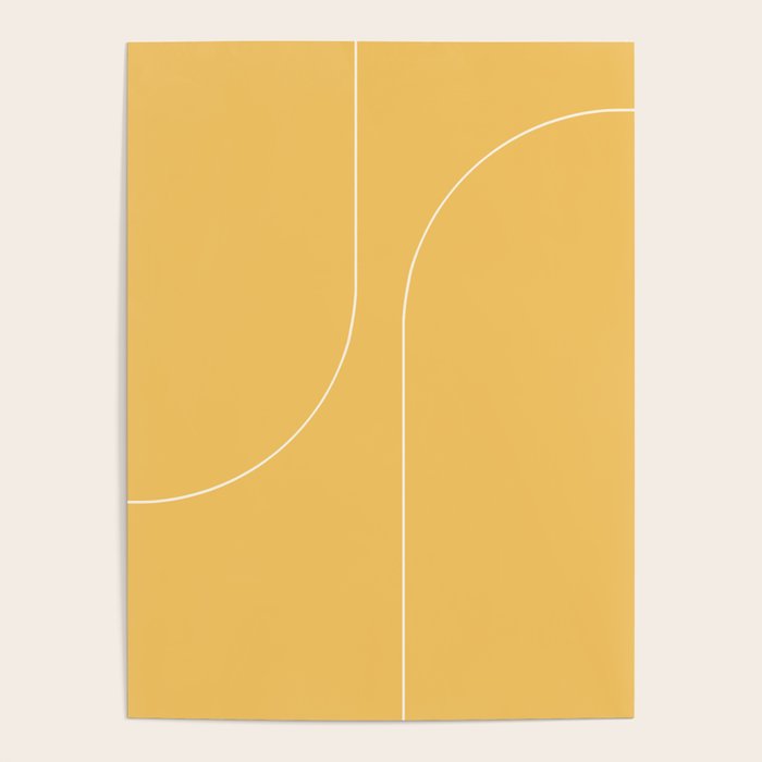 Modern Minimal Line Abstract VI Poster Gallery Image 4