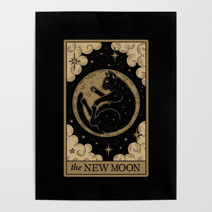 The New Moon - Dark Background Poster Gallery Image 4
