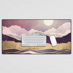 Lunar Waves Desk Mat Gallery Image 1