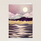 Lunar Waves Stationery Card Gallery Image 2