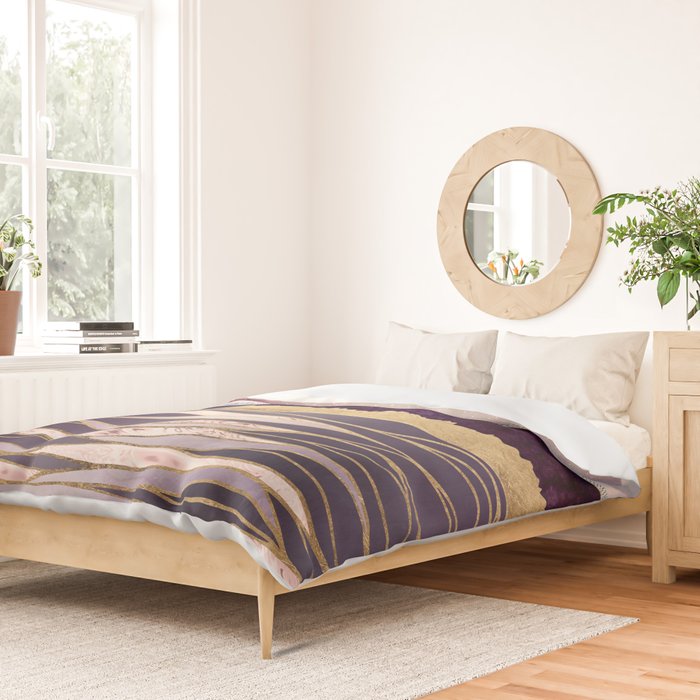 Lunar Waves Duvet Cover Gallery Image 2