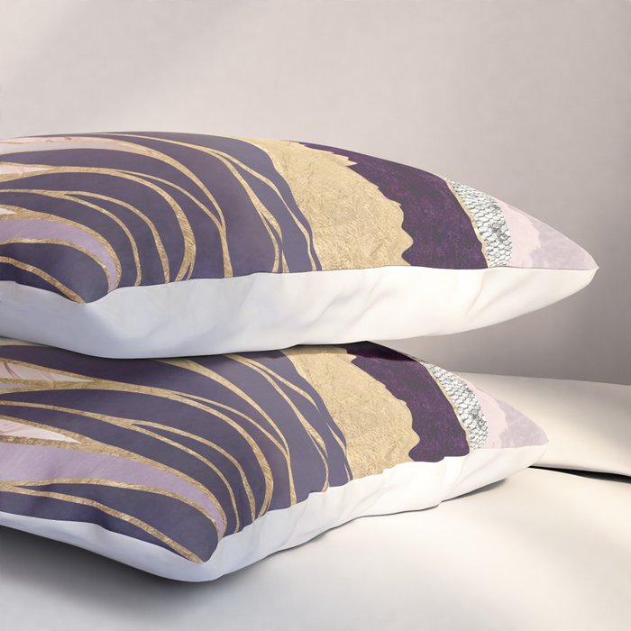 Lunar Waves Pillow Sham Gallery Image 3