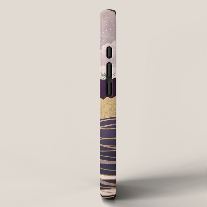 Lunar Waves iPhone Case Gallery Image 2