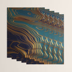 Peacock Ocean Wrapping Paper Gallery Image 3