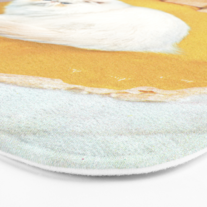 Lemon Meow Pie - Cat Meringue Bath Mat Gallery Image 3