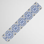 Intricate nature circular tiles B24 Table Runner Gallery Image 3