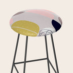 Scandinavian abstract Stool Gallery Image 2