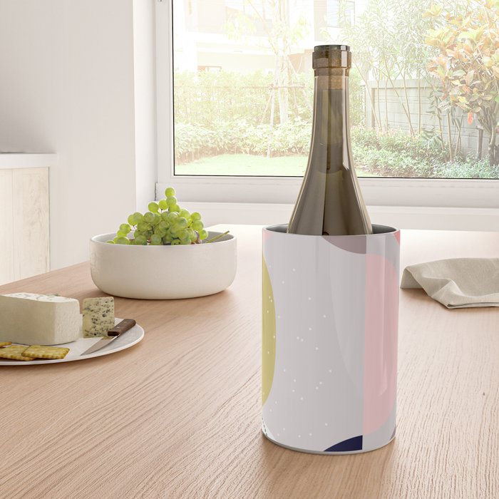 Scandinavian abstract Wine Chiller Gallery Image 4