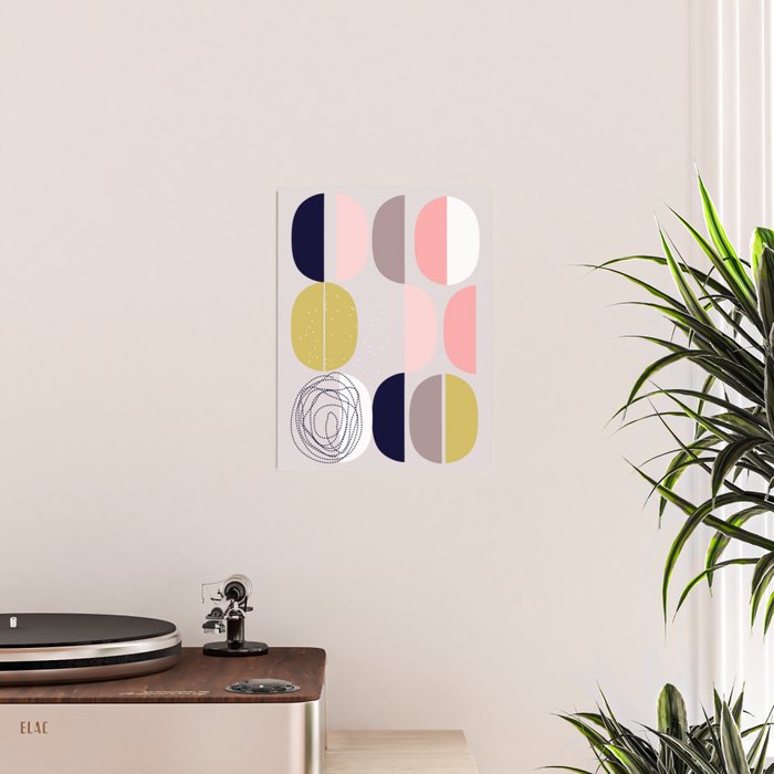 Scandinavian abstract Poster Gallery Image 2