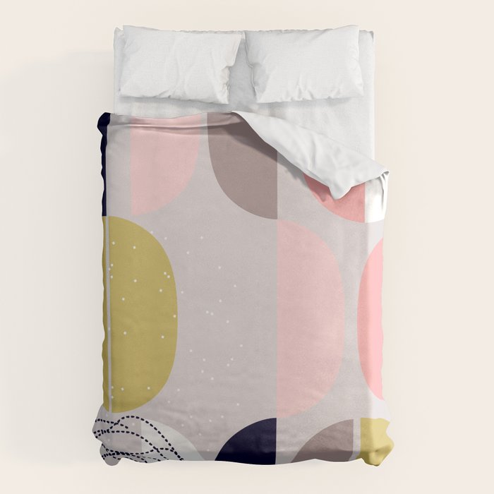 Scandinavian abstract Duvet Cover Gallery Image 6