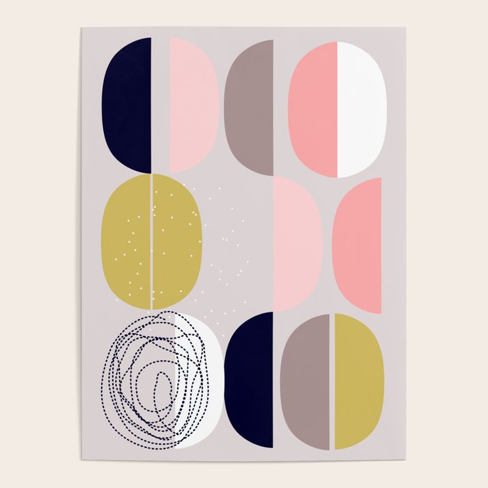 Scandinavian abstract Poster Gallery Image 4