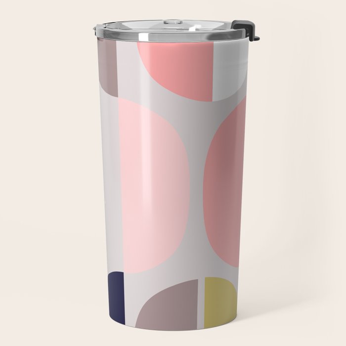 Scandinavian abstract Travel Mug Gallery Image 2