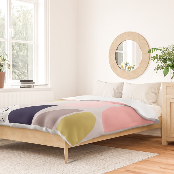 Scandinavian abstract Duvet Cover Gallery Image 2