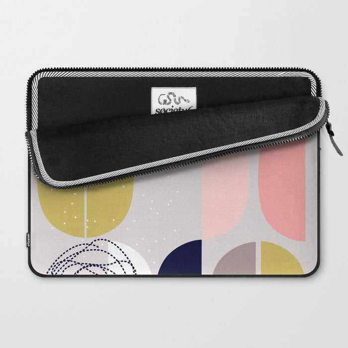 Scandinavian abstract Laptop Sleeve Gallery Image 2