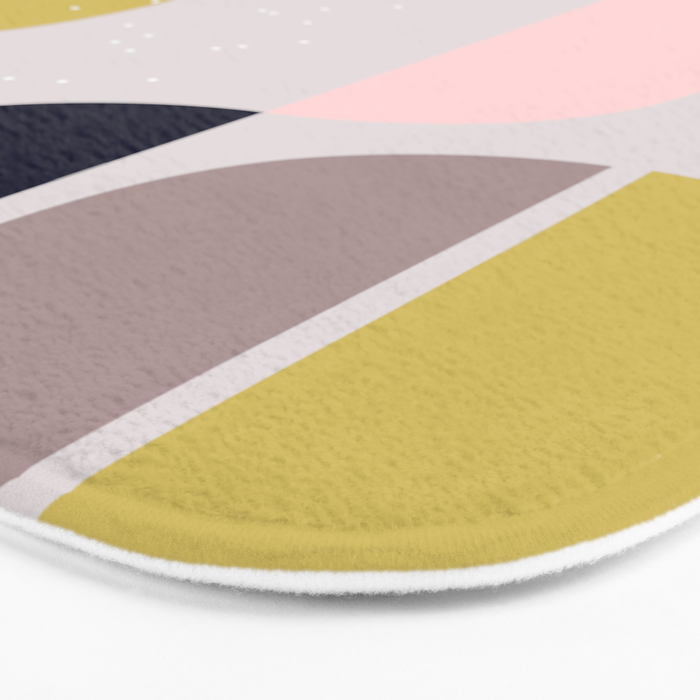 Scandinavian abstract Bath Mat Gallery Image 3