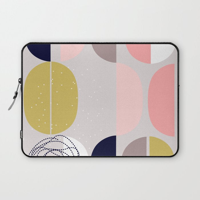 Scandinavian abstract Laptop Sleeve Gallery Image 1
