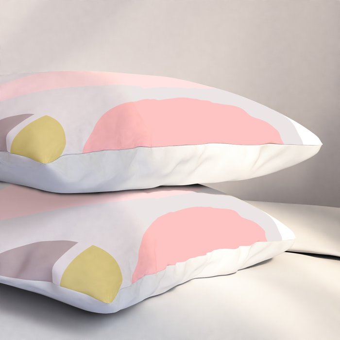 Scandinavian abstract Pillow Sham Gallery Image 3