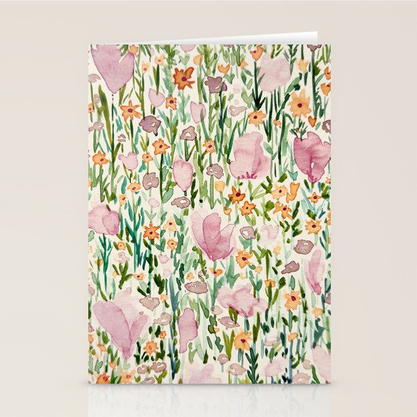Spring Meadow Stationery Card Gallery Image 1