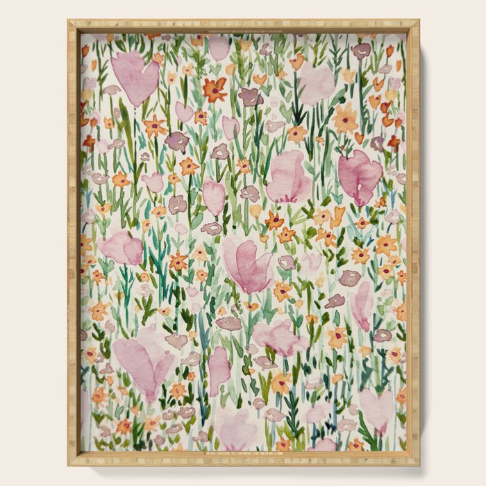 Spring Meadow Serving Tray Gallery Image 1