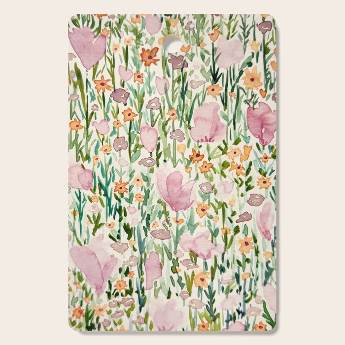 Spring Meadow Cutting Board Gallery Image 1