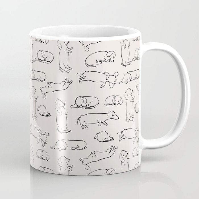 More Sleep Dachshund Coffee Mug