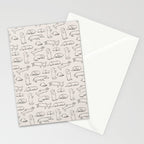 More Sleep Dachshund Stationery Card Gallery Image 2