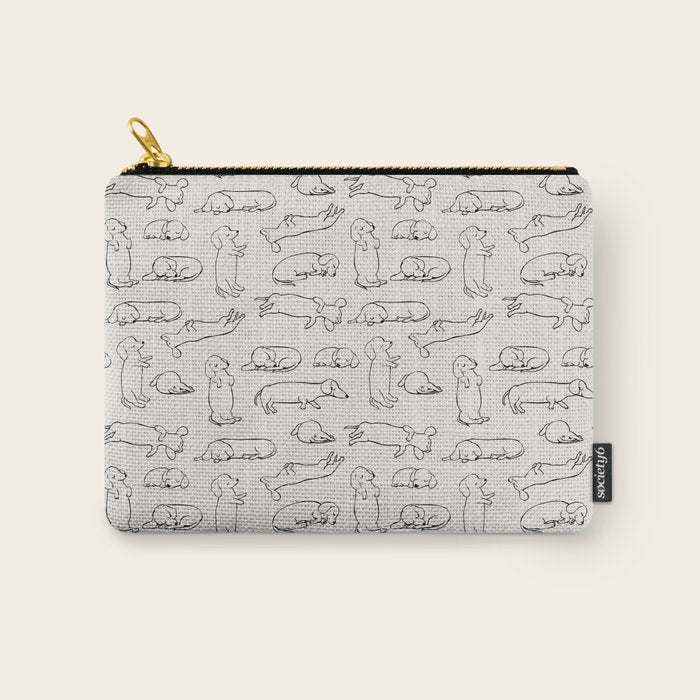 More Sleep Dachshund Carry All Pouch Gallery Image 1