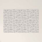 More Sleep Dachshund Welcome Mat Gallery Image 1