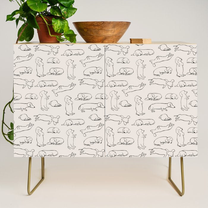 More Sleep Dachshund Credenza Gallery Image 1