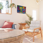 1960s Funky Psychedelic Abstract Wall Hanging Gallery Image 2