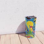 1960s Funky Psychedelic Abstract Travel Mug Gallery Image 4