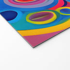 1960s Funky Psychedelic Abstract Welcome Mat Gallery Image 2