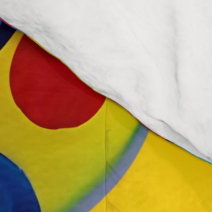 1960s Funky Psychedelic Abstract Comforter Gallery Image 4