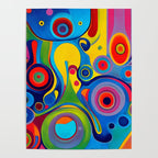 1960s Funky Psychedelic Abstract Poster Gallery Image 4