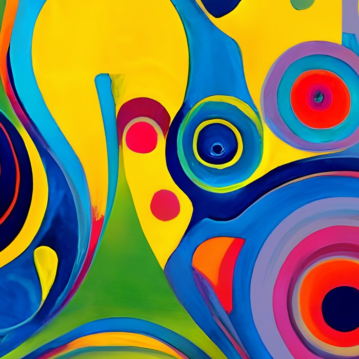 1960s Funky Psychedelic Abstract Coffee Mug Gallery Image 2