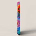 1960s Funky Psychedelic Abstract iPhone Case Gallery Image 2