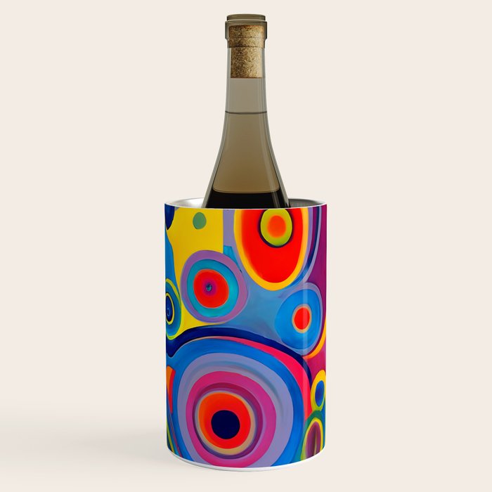 1960s Funky Psychedelic Abstract Wine Chiller Gallery Image 3